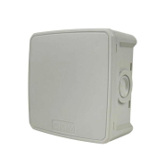 Коробка розподільна СКІМ B1102011, 114х114х54 (К115-1), без отв+лапки, IP66, сіра