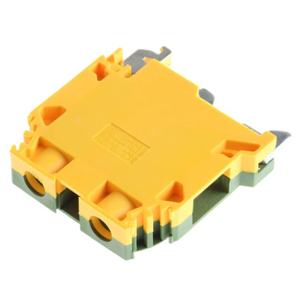 Клеммник винтовой АББ М10/10 желто/зеленый (заземление), 1SNA165115R1000