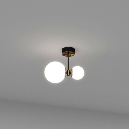 Люстра Skarlat SV0053-2P BK+GD - 1