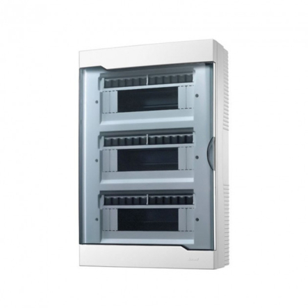 Щит Lezard ЩРН-П-36, 36 модульный наружной установки с прозрачной крышкой, 315х450х93мм, 730-2000-036 - 1