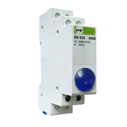 Сигнальная арматура модульная ЛСМ Промфактор ВК832 Г LED голубая 220В - 1