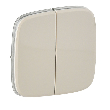 Клавіша 2-кл. вимикача Legrand Valena Allure, 755026, слонова кістка - 1