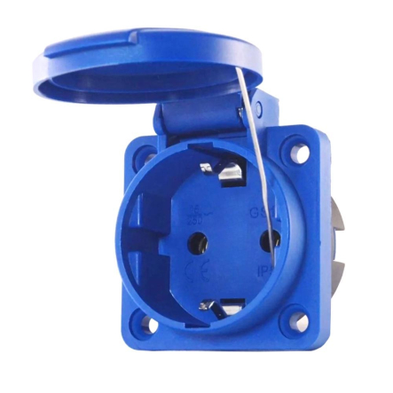 Розетка встраиваемая SEZ VZ 16S D, 3153S - 1