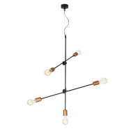 Люстра Nowodvorski 6270 Sticks E27 5x25W IP20 Bl