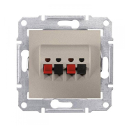 Розетка аудіо Schneider Electric Sedna, титан, SDN5400168