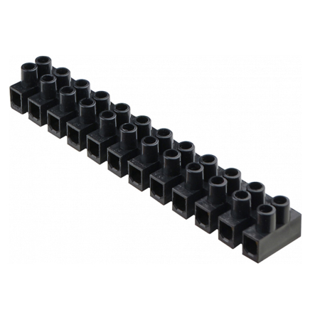 Клеммная колодка "тип Н" 6мм /6А, черная ЕМ, АСКО-УКРЕМ, U0130040049