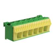 Блок HAGER KN26E, PE-клема, кількість одиниць-3.5; ширина - 105мм, 1P, 63A, 34х33х105 мм