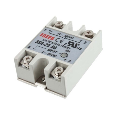 Реле твердотельное Fotek SSR-25DA, 25A, 24-380B AC - 1