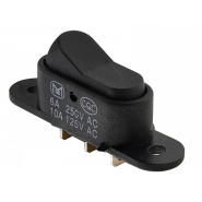 Переключатель 1 клав. черный KCD1-13-102 B/B ON-ON, АСКО-УКРЕМ, A0140040137