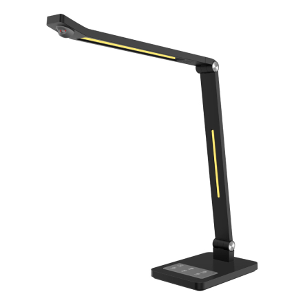 Настільна лампа VIOLUX HILTON 10W 600Lm 3000-6500K чорна, 530104 - 1