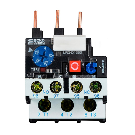 Реле тепловое АСКО-УКРЕМ РТ-1303 (LR2-D1303) 0,25-0,4А, к ПМ 1-09, 12, 18, 2-25, A0040060003