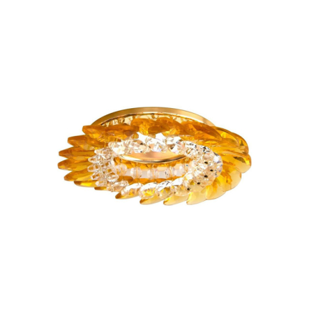 Світильник точковий Feron CD2313, MR16, GU5.3, 50W, прозорий жовтий/золото - 1