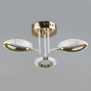 Люстра LED SIRIUS YH1156/3 WT+FGD, 36W