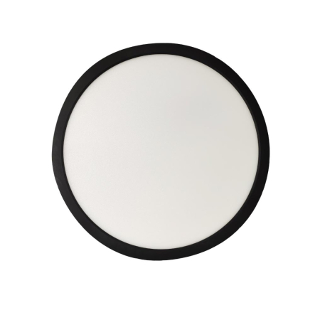 Светильник Violux MILLENNIUM BL 38W, RGB, 3000-6000K, 3600Lm, пульт, чёрный, 400мм, 361438