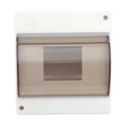 Бокс монтажный TNSy КМПн 3/6, 6 модулей, навесной, прозрачная крышка, TNSy5000793 - 1