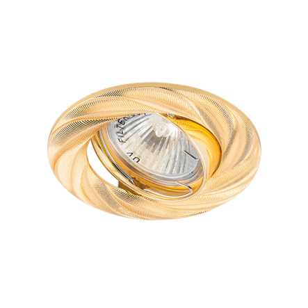 Светильник точечный Feron DL6027, MR-16, поворотный, золото, 5414 - 1