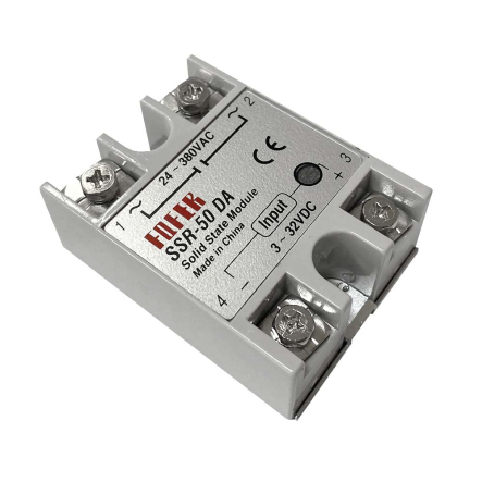 Реле твердотельное Fotek SSR-50DA, 50А, 24-380B AC - 1
