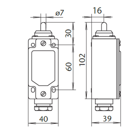 Выключатель концевой CEZ KS 10-11
