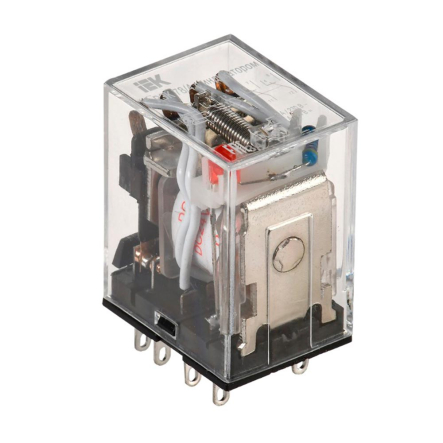 Реле IEK РЭК 78/4 (MY4) з індикацією 3А, 24 ВDC, RRP20-4-03-024D-LED - 1
