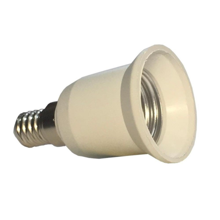 Перехідник Е14/Е27 (метал/пластик) TNSy 5000841 - 1