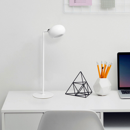 Настольная лампа аккумуляторная VIDEX VLE-TF18V, 3W, 3000-5500K, белая