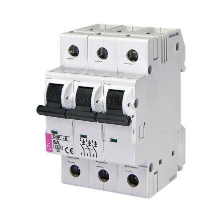 Ограничитель тока ETIMAT OSP-6 3р 6А, 2185030 - 1