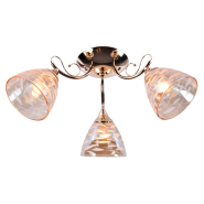 Люстра VALESO V DA5155–3 Gold на 3 плафона