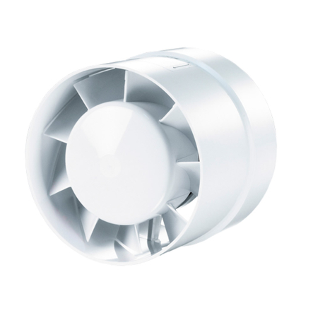 Вентилятор канальный осевой ВЕНТС 150 ВКО турбо, АБС пластик, приточно-вытяжной, 0000218055 - 1