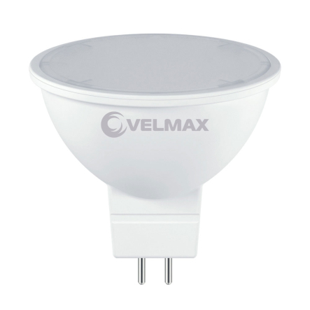 Лампа LED VELMAX V-MR16 EMC, 6W, 4100K, GU5,3, 12V, 540Lm - 1