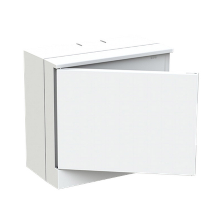 Щит распределительный ABB BASIC E, 1SZR004002A2102, 6 модулей накладной, IP41 (не прозрачная дверца)