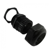 Сальник TechnoSystems PG 7, d3-6мм, IP68, чорний, TNSy5502539