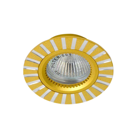 Светильник точечный Feron GS-M364, MR16, GU5.3, золото - 1