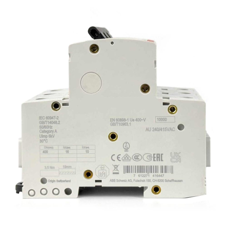 Автоматический выключатель ABB 2CCS813001R0824, 3P, 100A, C S803B