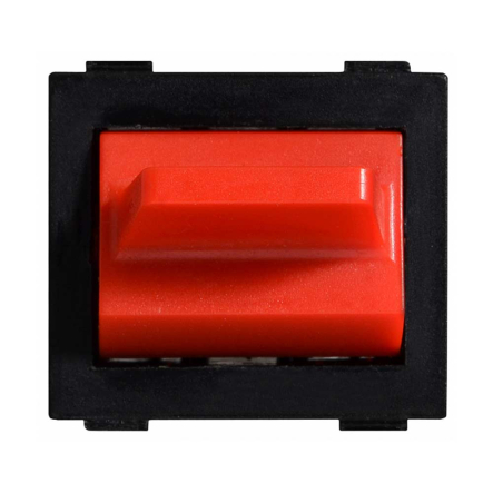 Переключатель 1 клав. красный KCD2-9-201 R/B, АСКО-УКРЕМ, A0140040123 - 2