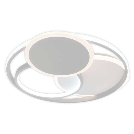 Светильник VIOLUX Smart SPINER, 100W, 3000-5000К, 7000Lm, 510 мм, круг, белый, 220525 - 1