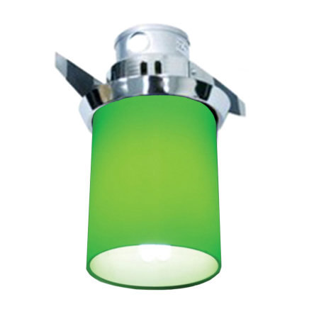 Светильник точечный Feron DL8201, MR16, GU5.3, 12V, 50W, спираль, зеленый/хром - 1