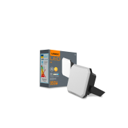 Прожектор LED VIDEX VF3 10W, 5000K, IP65, 220V, чорний, 27712