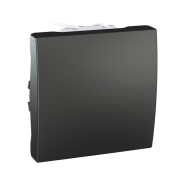 Выключатель одноклавишный, графит, Schneider Electric Uniсa, MGU3.201.12