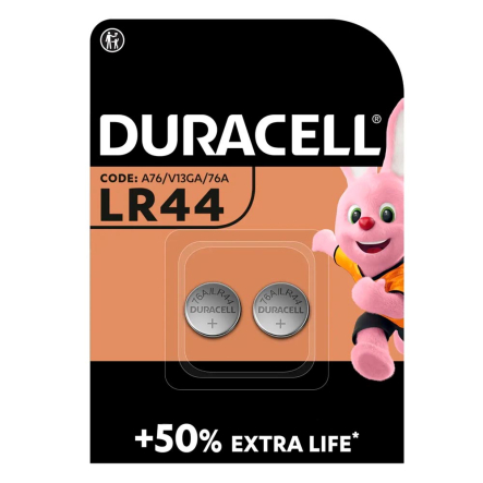 Батарейка Duracell LR44 5X2, 1 шт - 1