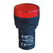 Сигнальна арматура матрична Промфактор FPL230R, АСМ22/220 АС/DC До червона IP54