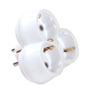 Тройник ромашка с заземлением FAR F27