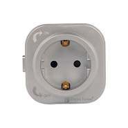 Розетка трековая с/з 16А Electro House Pandora (серебро), EH-PT-001