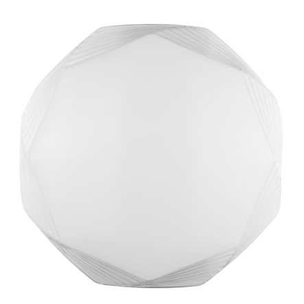 Светильник VIOLUX Smart CASKAD, 40W, 3000-4500-6000К, 2800Lm, 400 мм, круг, белый, 210163