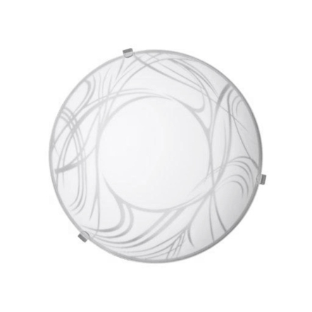 Светильник настенно-потолочный ДеКоРа, Изабелла, Е27, 2х60W, ⌀300 мм, 48307 - 1