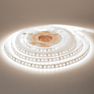Светодиодная лента белая нейтральная 12V smd3528 120 Led/м 9,6W/м IP20 AVT New