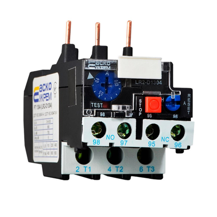 Реле теплове АСКО-УКРЕМ РТ-1304 (LR2-D1304) 0,4-0,63А, до ПМ 1-09, 12, 18, 2-25, A0040060004 - 1