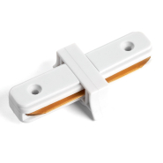 Конектор прямий FERON, LD1000, для шинопроводу однофазного, білий, 5824