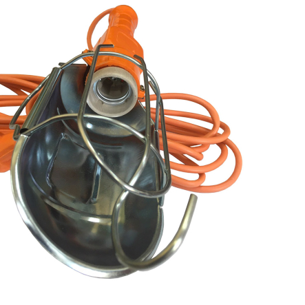 Светильник переносной СП1-10М, с выключателем, оранжевый, TNSy5000909