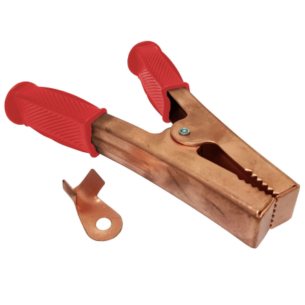 Затискач електричний ЗКС-25 (155мм) червоний, TAKEL - 1