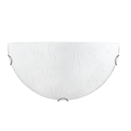 Світильник настінно-стельовий ДеКоРа, Сатин, 1/2, E27, 1х60W, білий, 48432